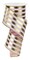 2.5"x10yd Pale Pink & Gold Metallic Striped Ribbon - Wired Ribbon for Crafts & Holiday Decor (RGE142915)